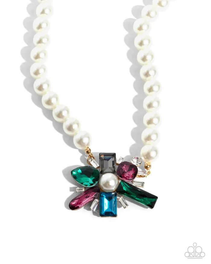 Paparazzi Jewelry Necklaces Paparazzi Necklace Prismatic Potential Green Paparazzi Jewelry Necklaces Paparazzi Necklace Prismatic Potential Green