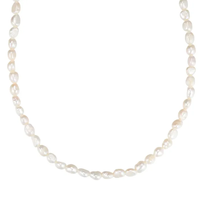 Necklaces Hey Happiness Grace Pearl Necklace Sterling Silver Gold Necklaces Hey Happiness Grace Pearl Necklace Sterling Silver Gold