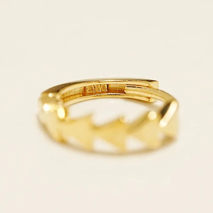 MinimalBijoux Earrings 14K 18K Signal Cartilage Hoop Earring