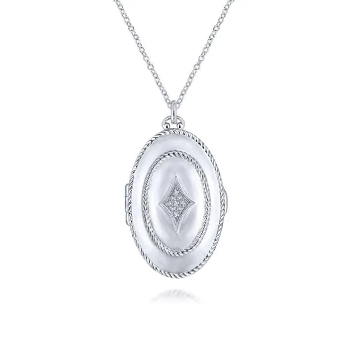 Gabriel Co Treasure Chests Sterling Silver Necklace International Diamond Center Necklaces Gabriel Co Treasure Chests Sterling Silver Necklace International Diamond Center Necklaces
