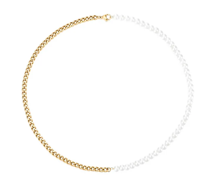 Half N Half Necklace VibeSzn Necklaces