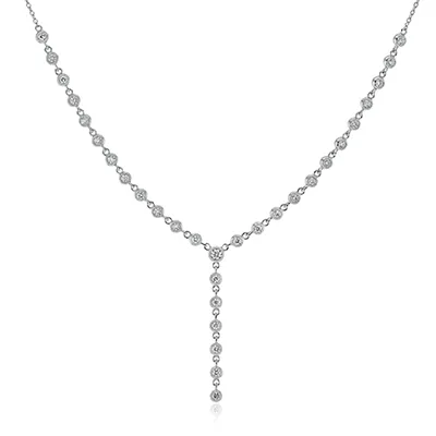 International Diamond Center Necklaces Simon G lp4805 Necklace in 18k Gold with Diamonds