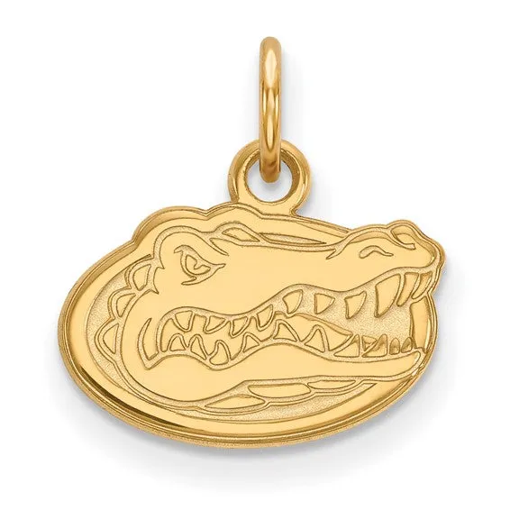 Necklaces 14k Yellow Gold LogoArt University of Florida Gator Extra Small Pendant International Diamond Center
