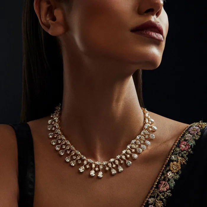 Seraphina CZ Silver Necklace SILVER Necklaces