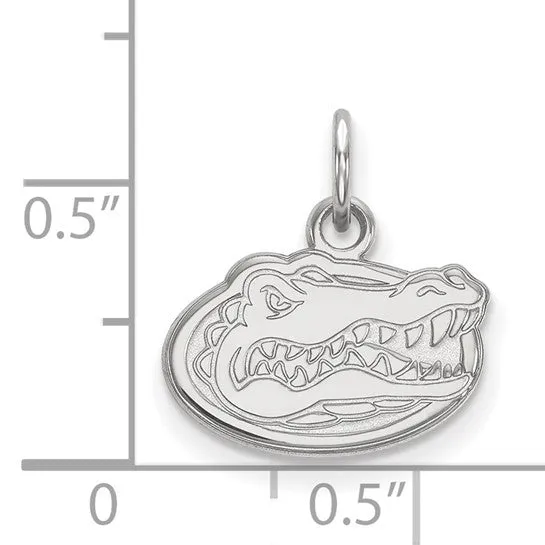 Shop IDC estore Necklaces Sterling Silver Rhodiumplated LogoArt University of Florida Gator Extra Small Pendant Shop IDC estore Necklaces Sterling Silver Rhodiumplated LogoArt University of Florida Gator Extra Small Pendant