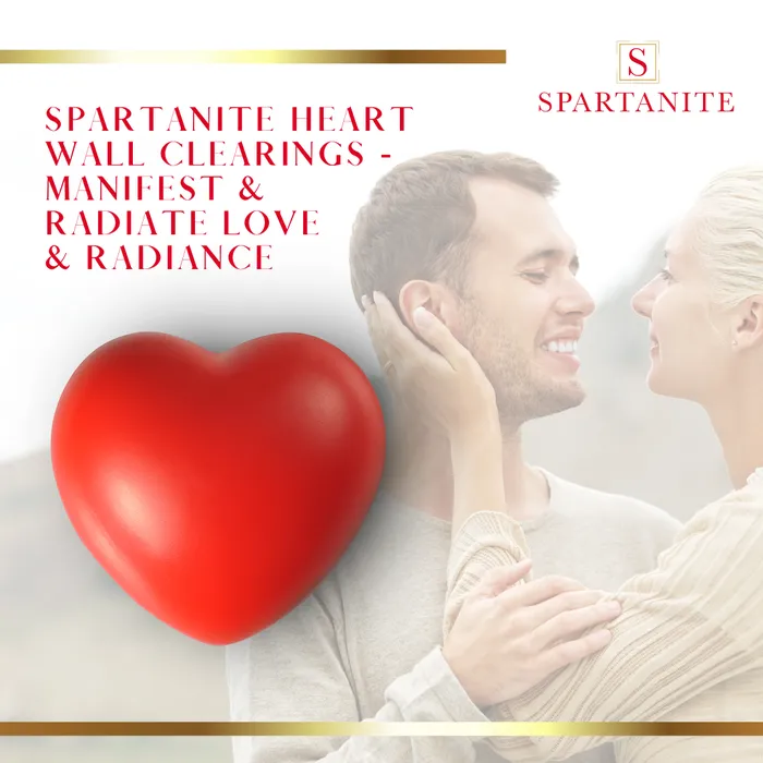 Shop Thespartanite Necklaces Spartanite Heart Wall Clearings MANIFEST RADIATE LOVE RADIANCE