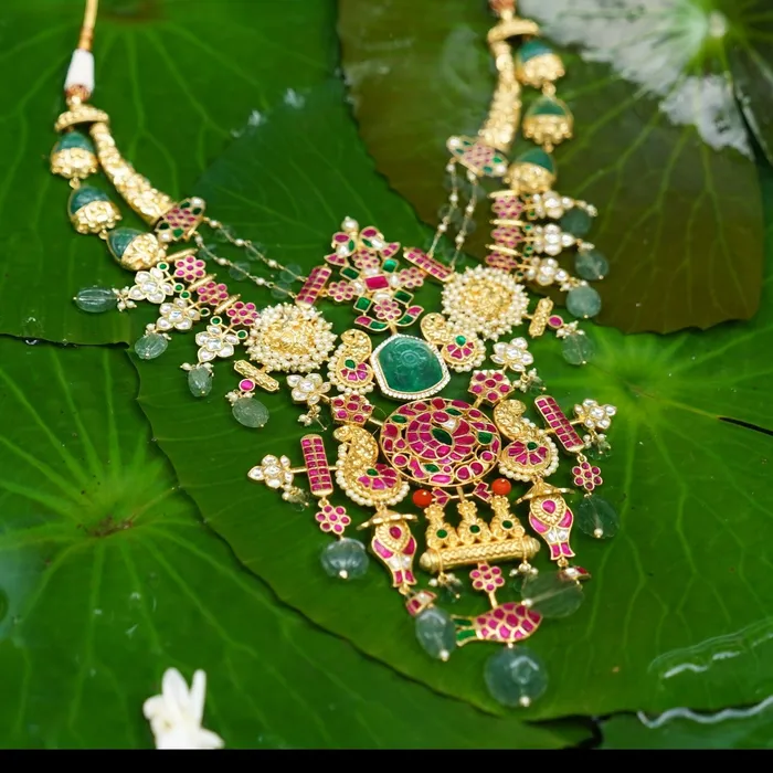 SILVER Necklaces Himani Grand Jadau Necklace