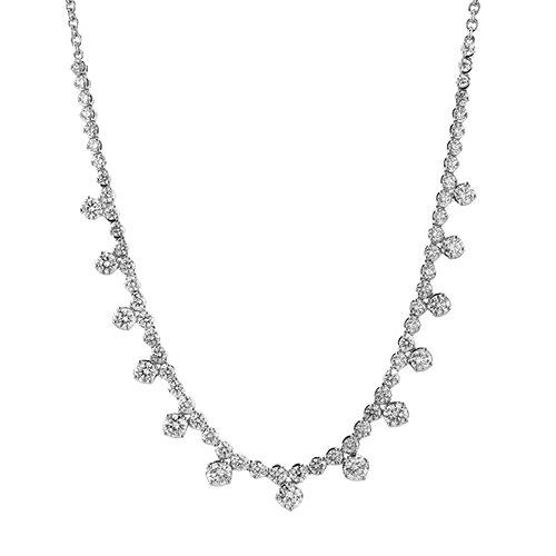 Simon G lp4951 Necklace in 18k Gold with Diamonds International Diamond Center Necklaces